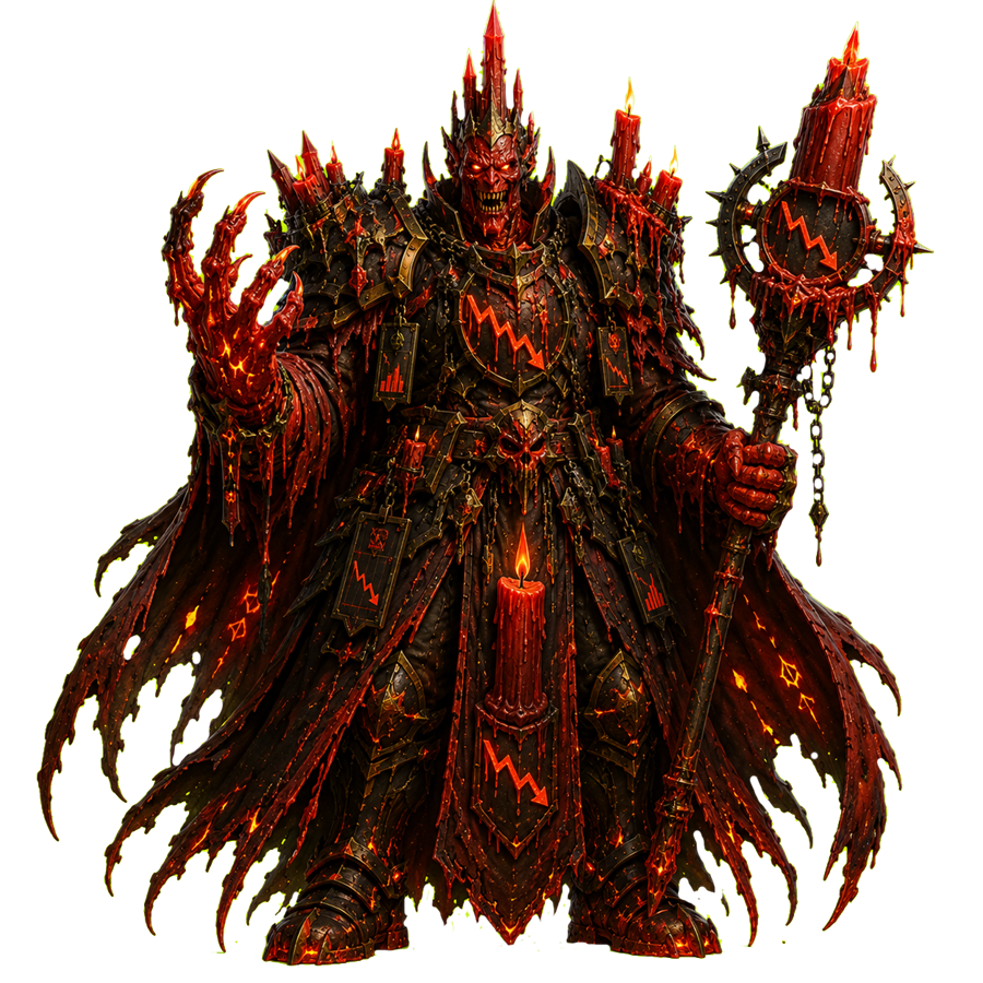 The Crimson Beast — lord of red candles
